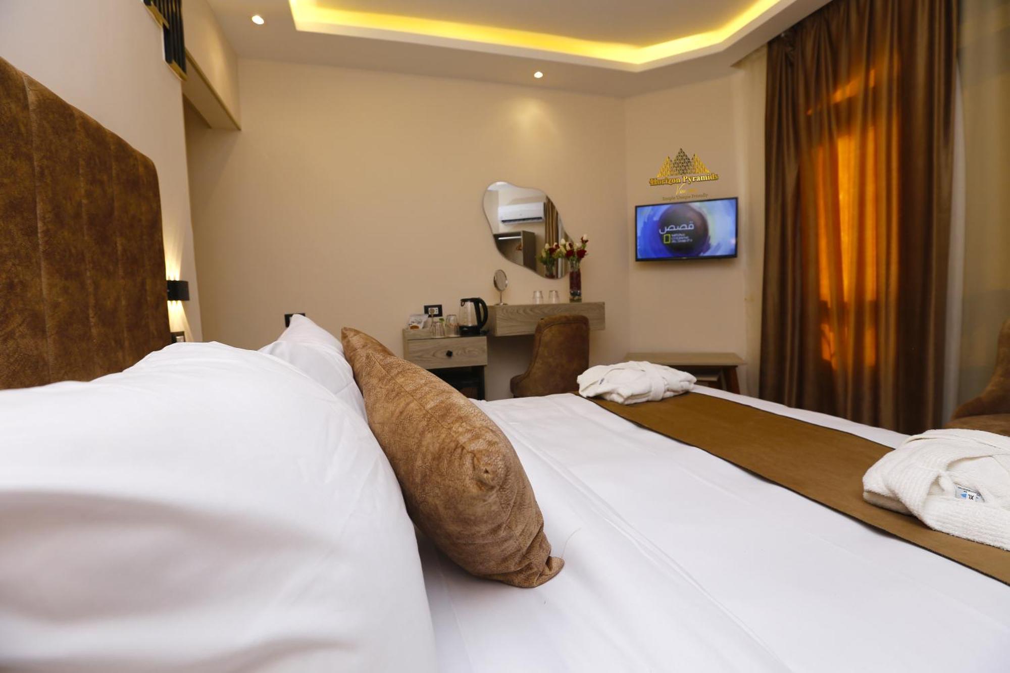 Horizon Pyramids View Inn Kafret el-Gabal Екстериор снимка