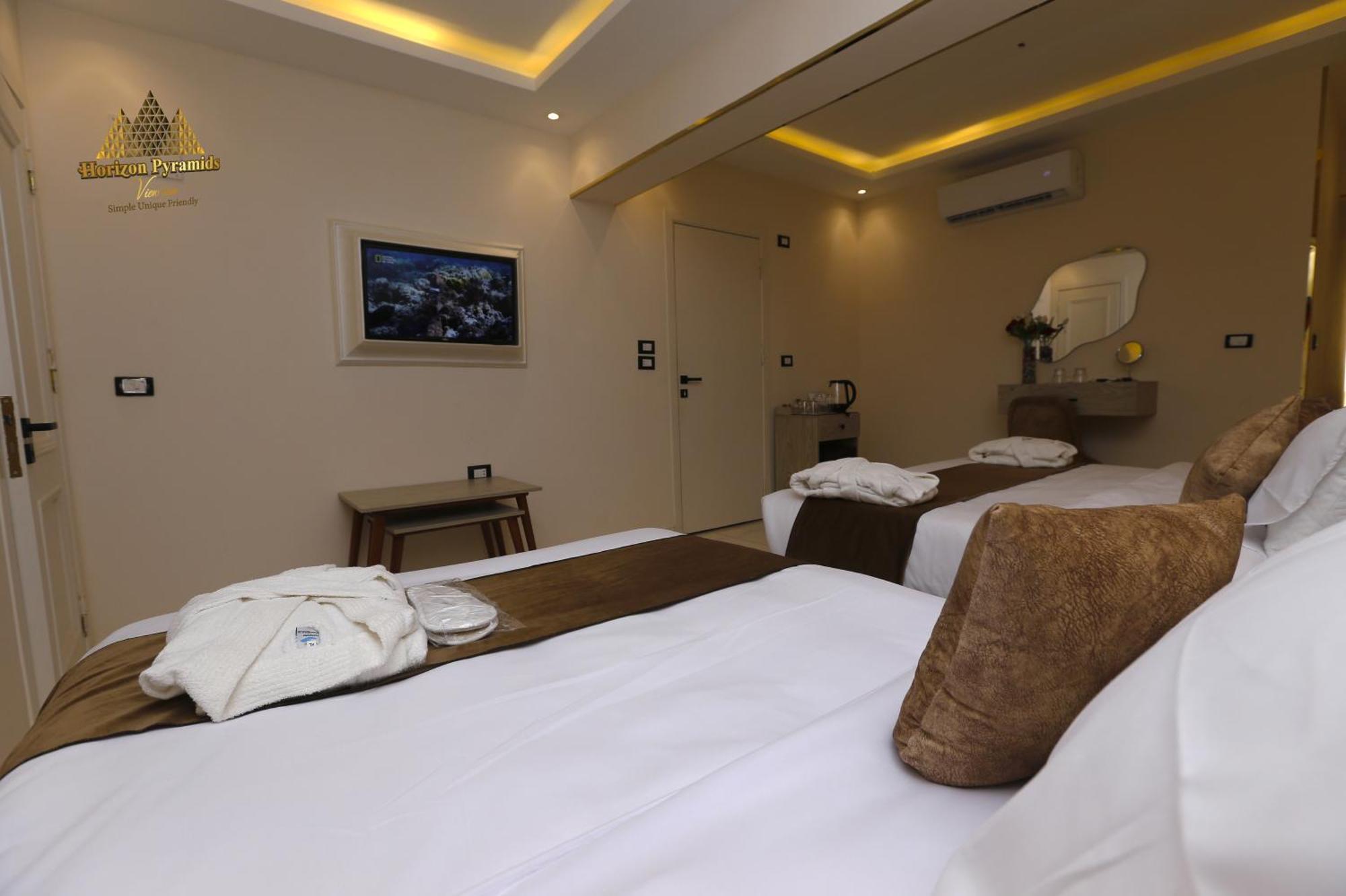 Horizon Pyramids View Inn Kafret el-Gabal Екстериор снимка