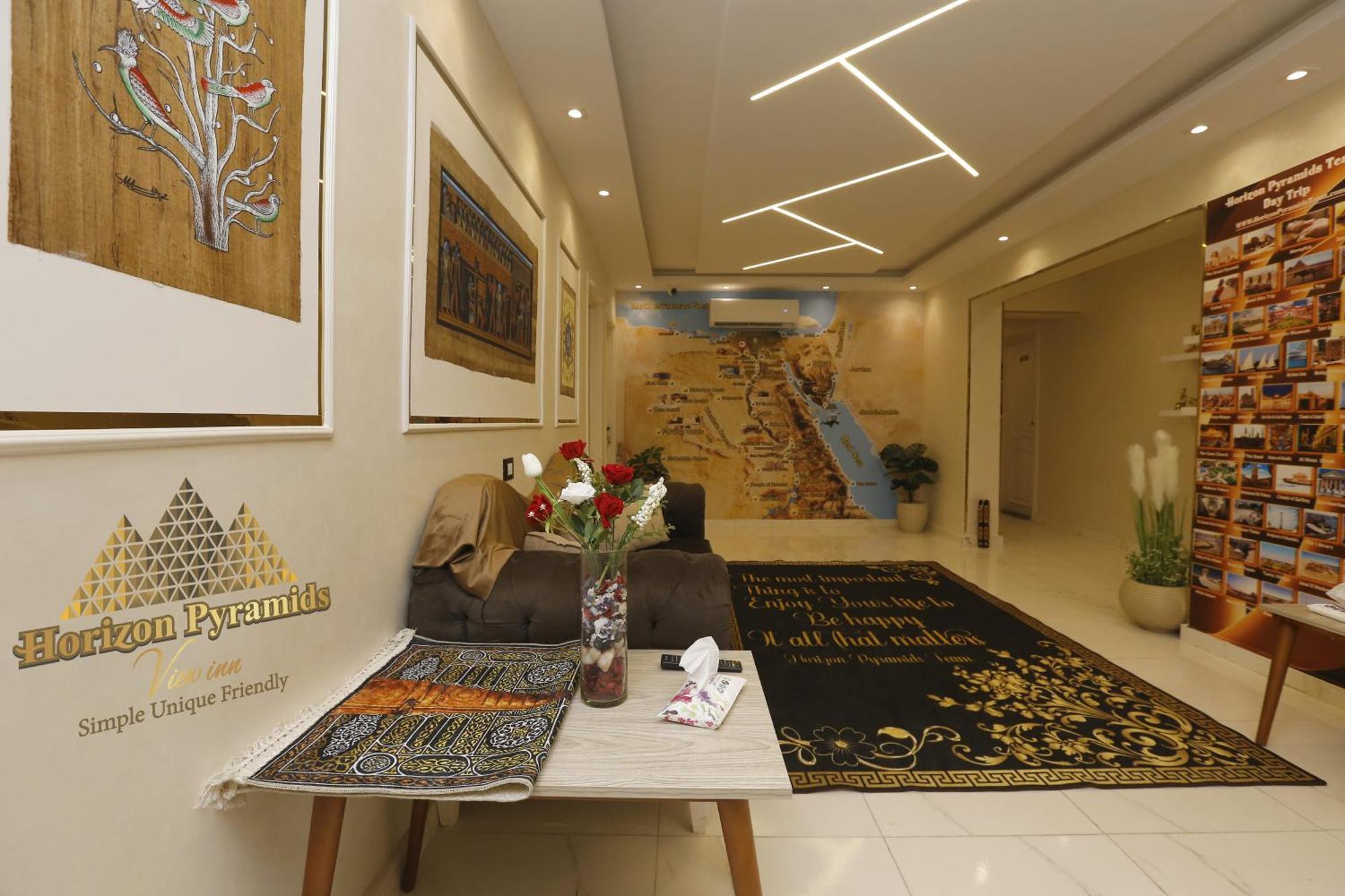 Horizon Pyramids View Inn Kafret el-Gabal Екстериор снимка