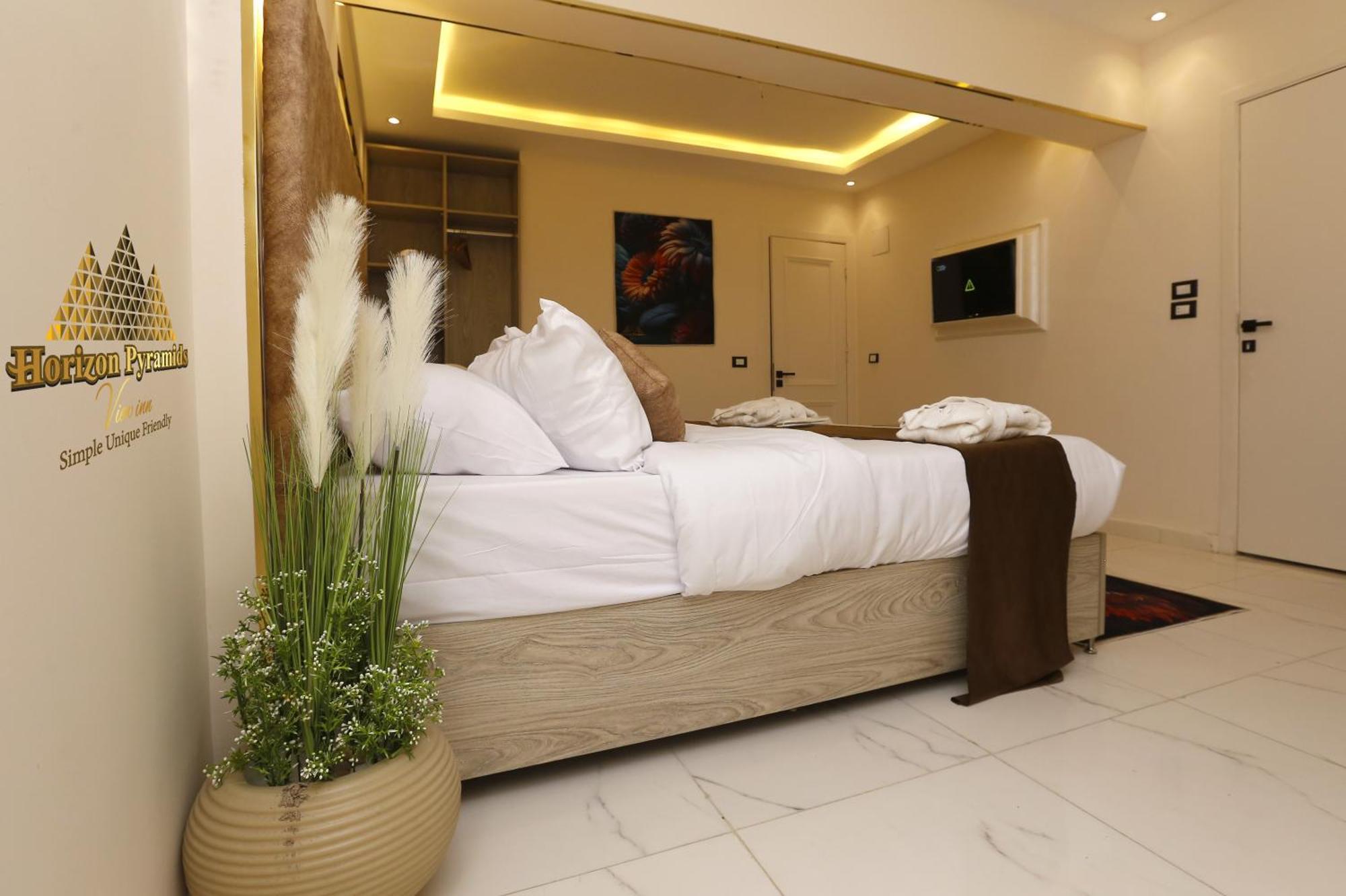 Horizon Pyramids View Inn Kafret el-Gabal Екстериор снимка