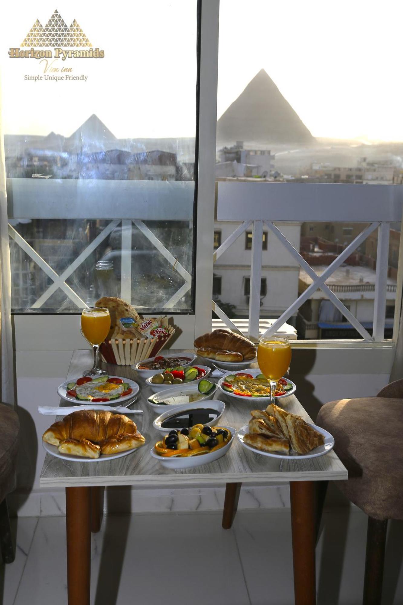 Horizon Pyramids View Inn Kafret el-Gabal Екстериор снимка