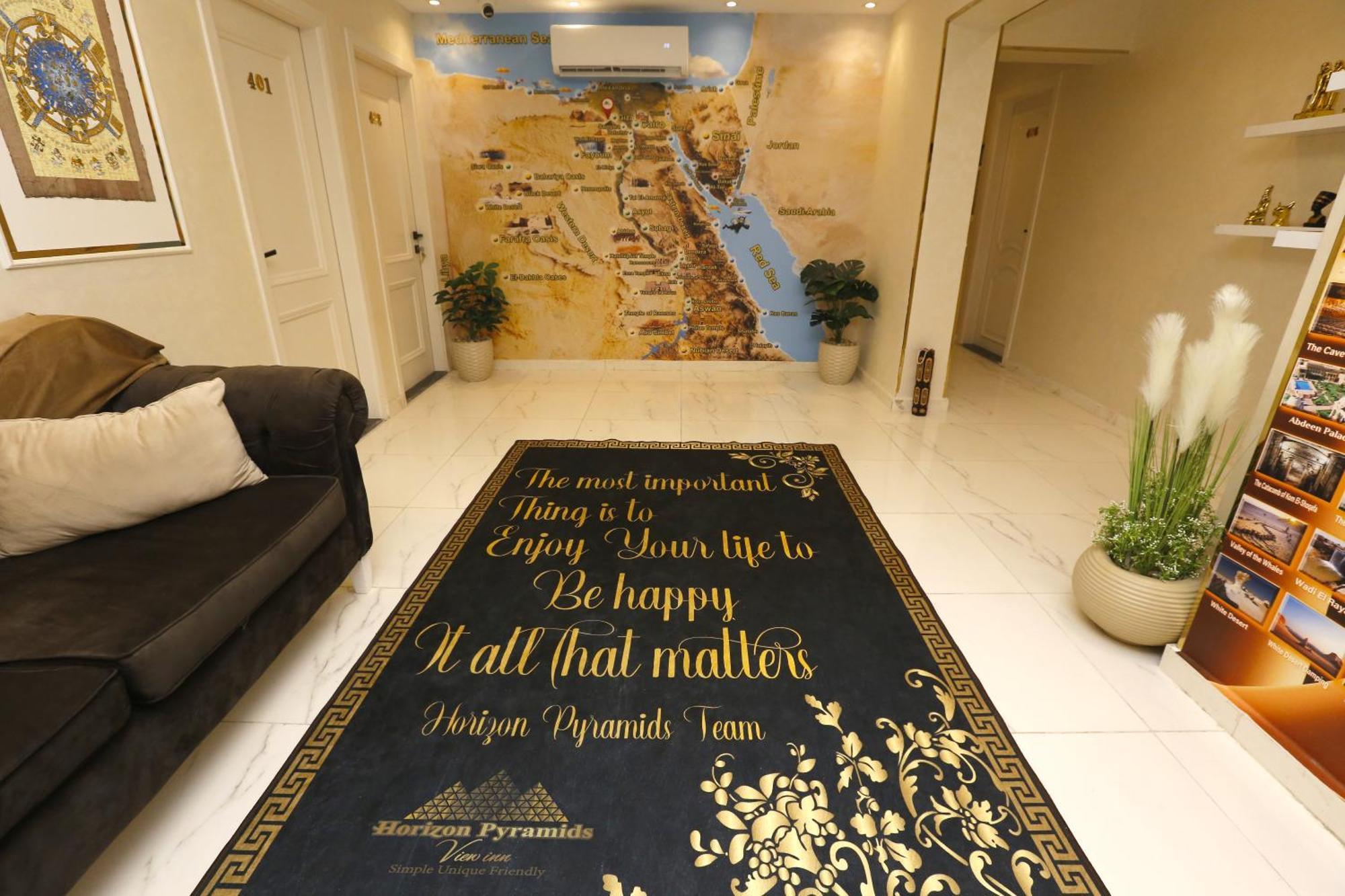 Horizon Pyramids View Inn Kafret el-Gabal Екстериор снимка