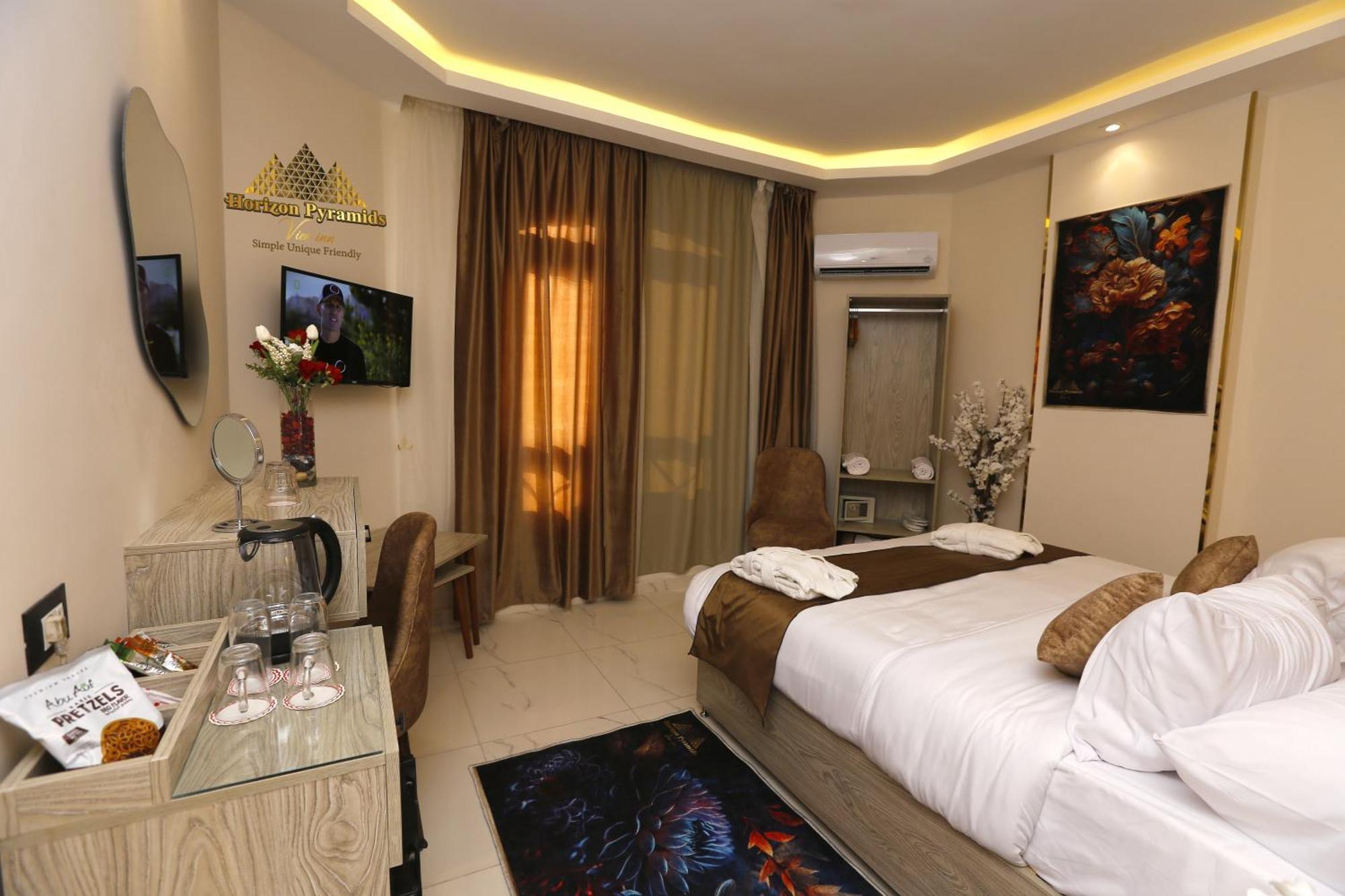 Horizon Pyramids View Inn Kafret el-Gabal Екстериор снимка