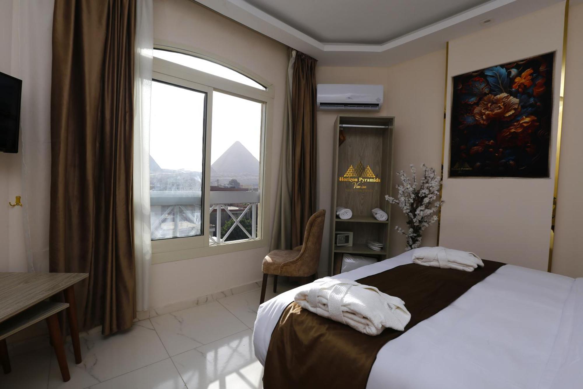 Horizon Pyramids View Inn Kafret el-Gabal Екстериор снимка