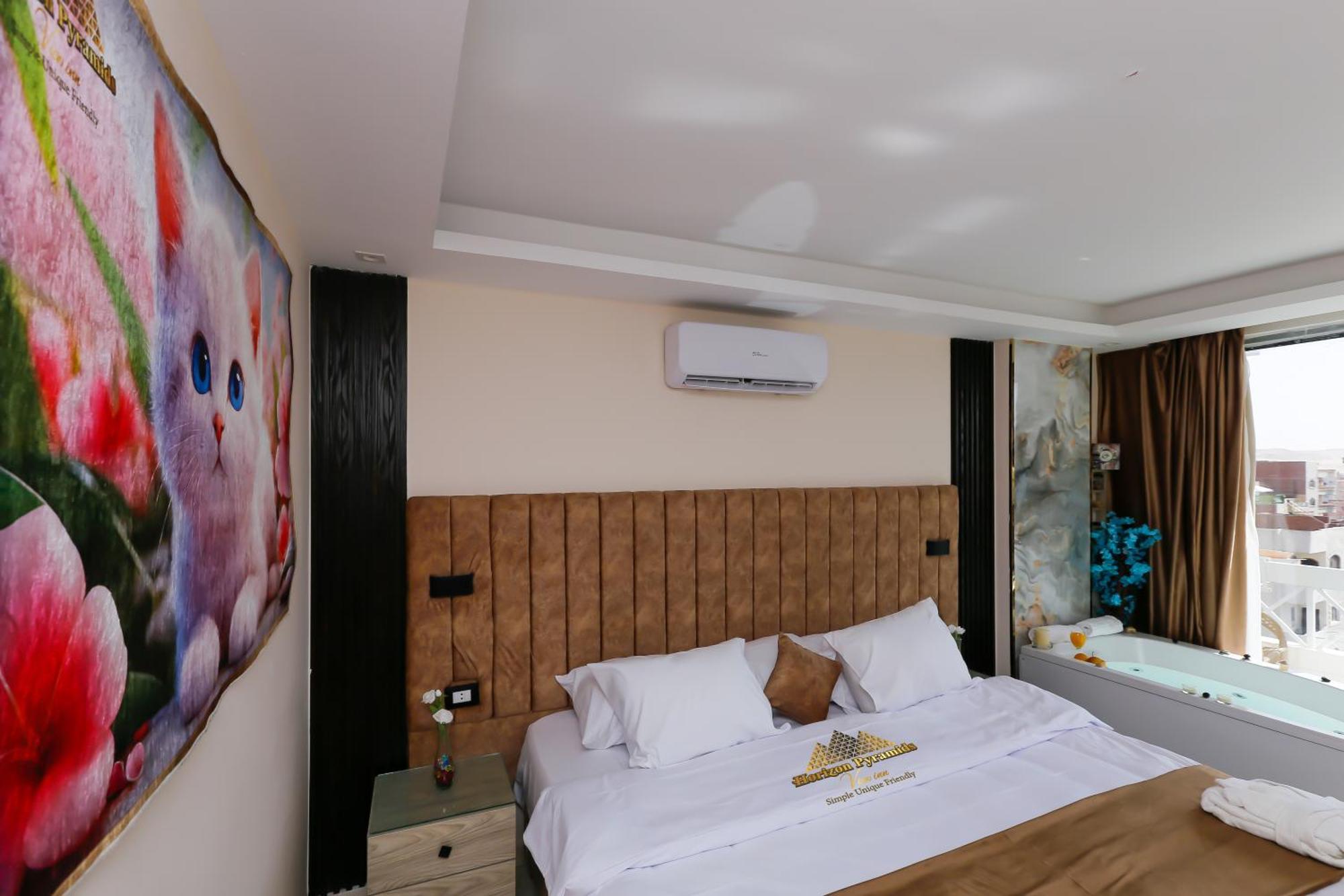 Horizon Pyramids View Inn Kafret el-Gabal Екстериор снимка