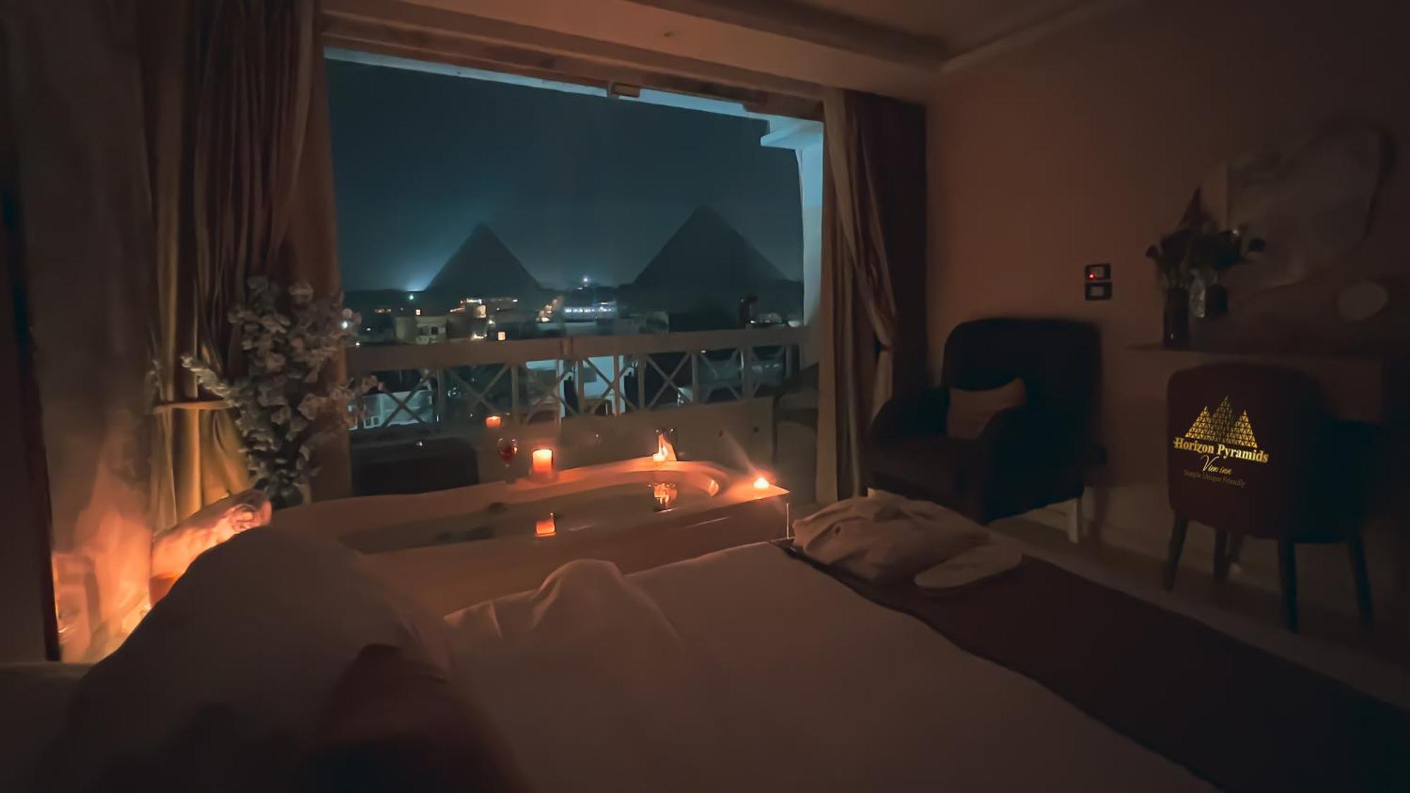 Horizon Pyramids View Inn Kafret el-Gabal Екстериор снимка