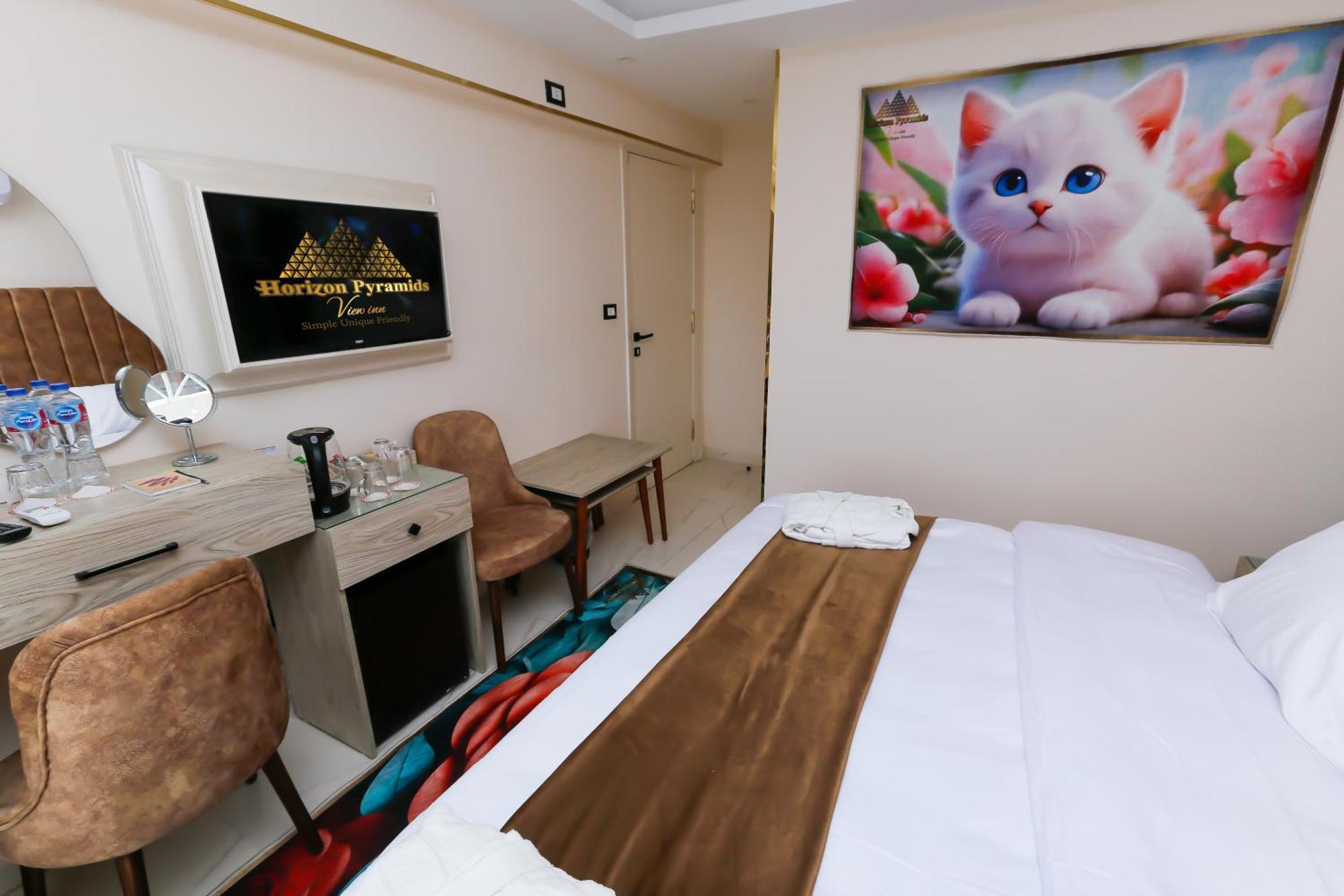 Horizon Pyramids View Inn Kafret el-Gabal Екстериор снимка