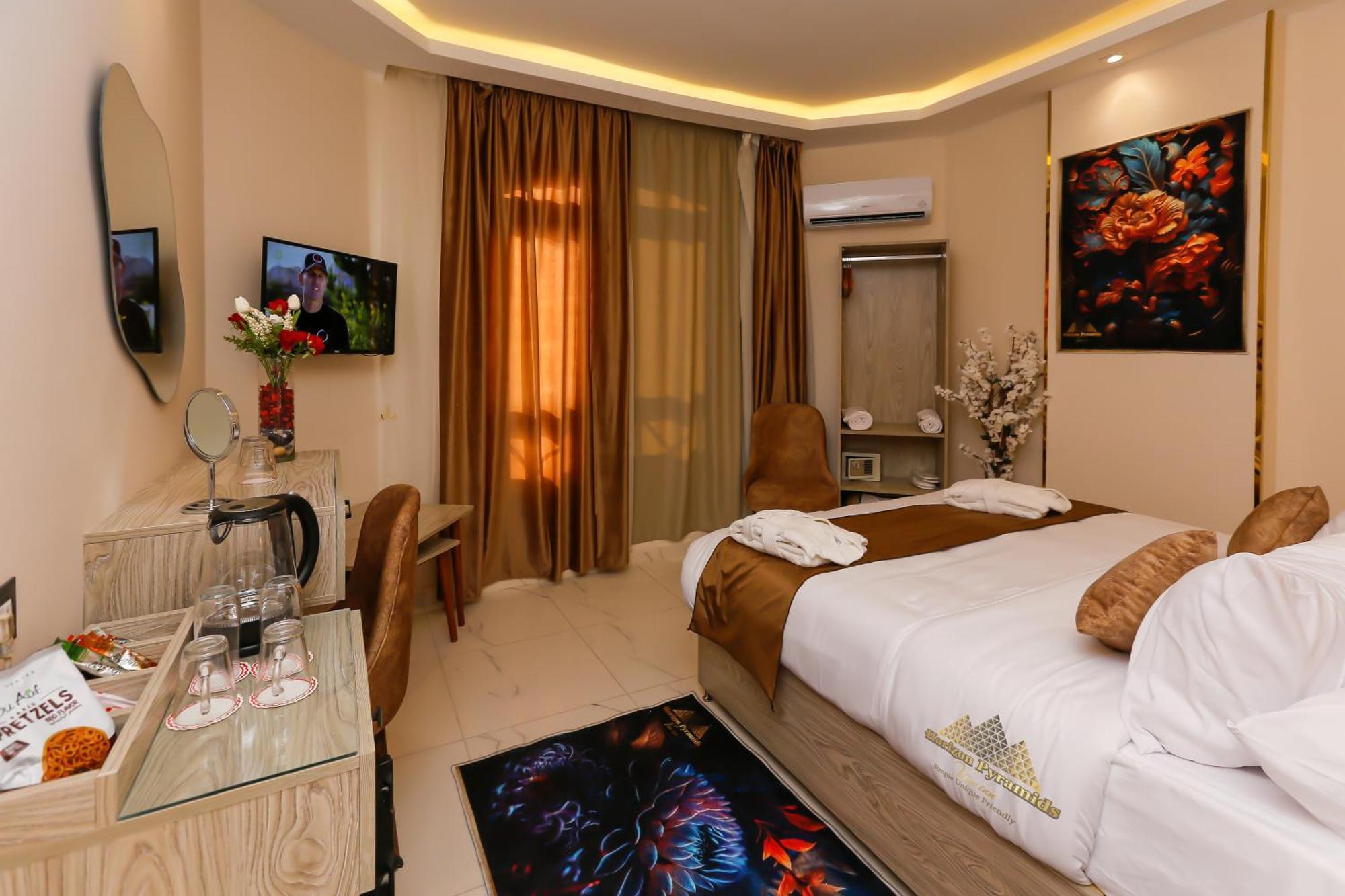 Horizon Pyramids View Inn Kafret el-Gabal Екстериор снимка