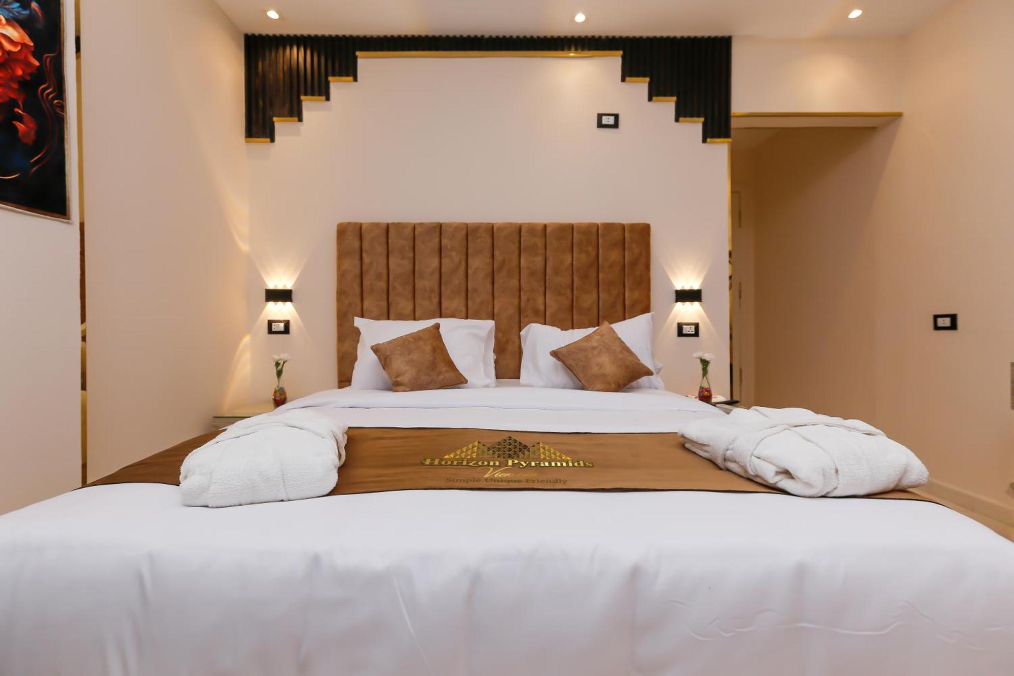 Horizon Pyramids View Inn Kafret el-Gabal Екстериор снимка