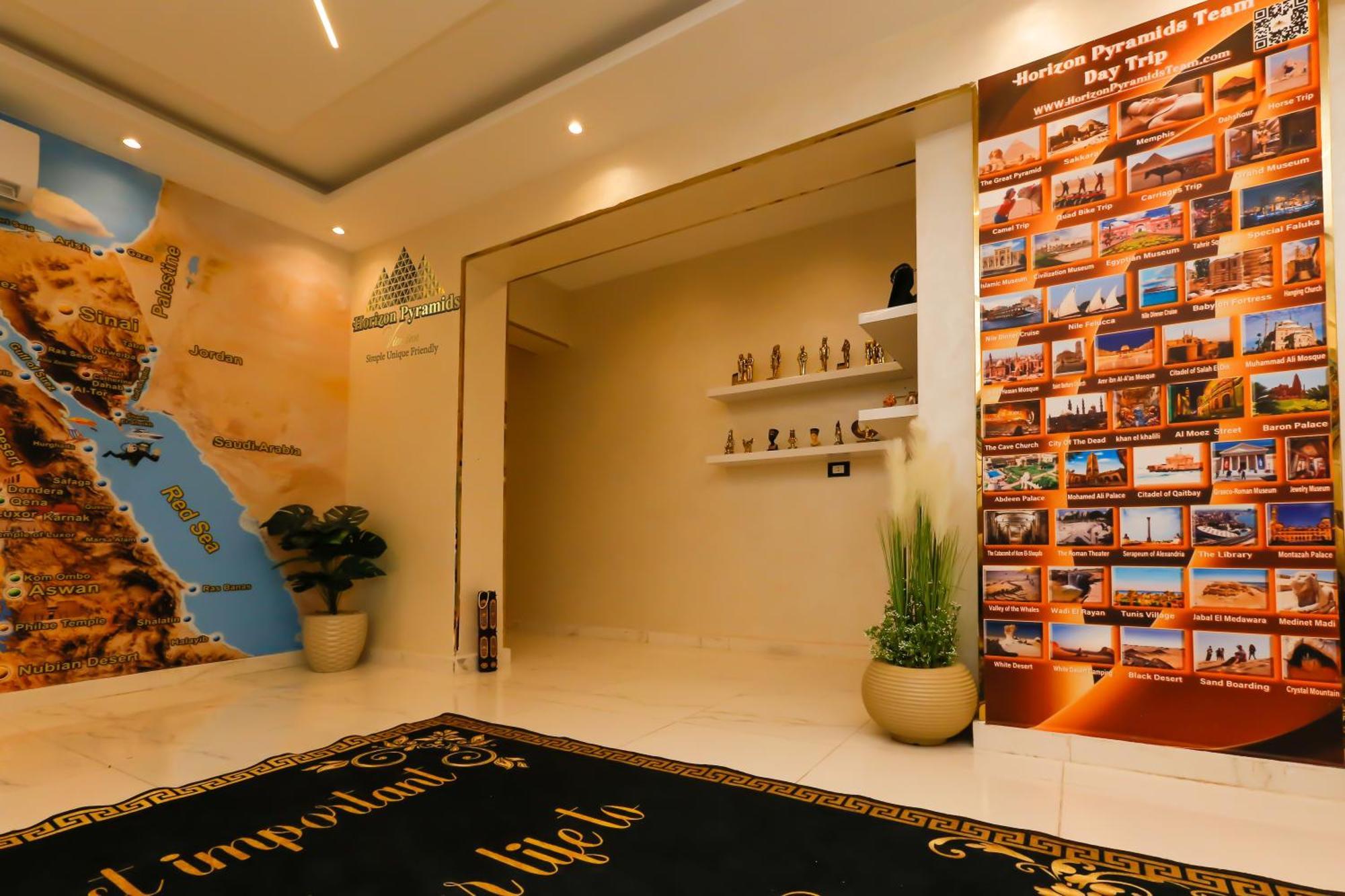 Horizon Pyramids View Inn Kafret el-Gabal Екстериор снимка