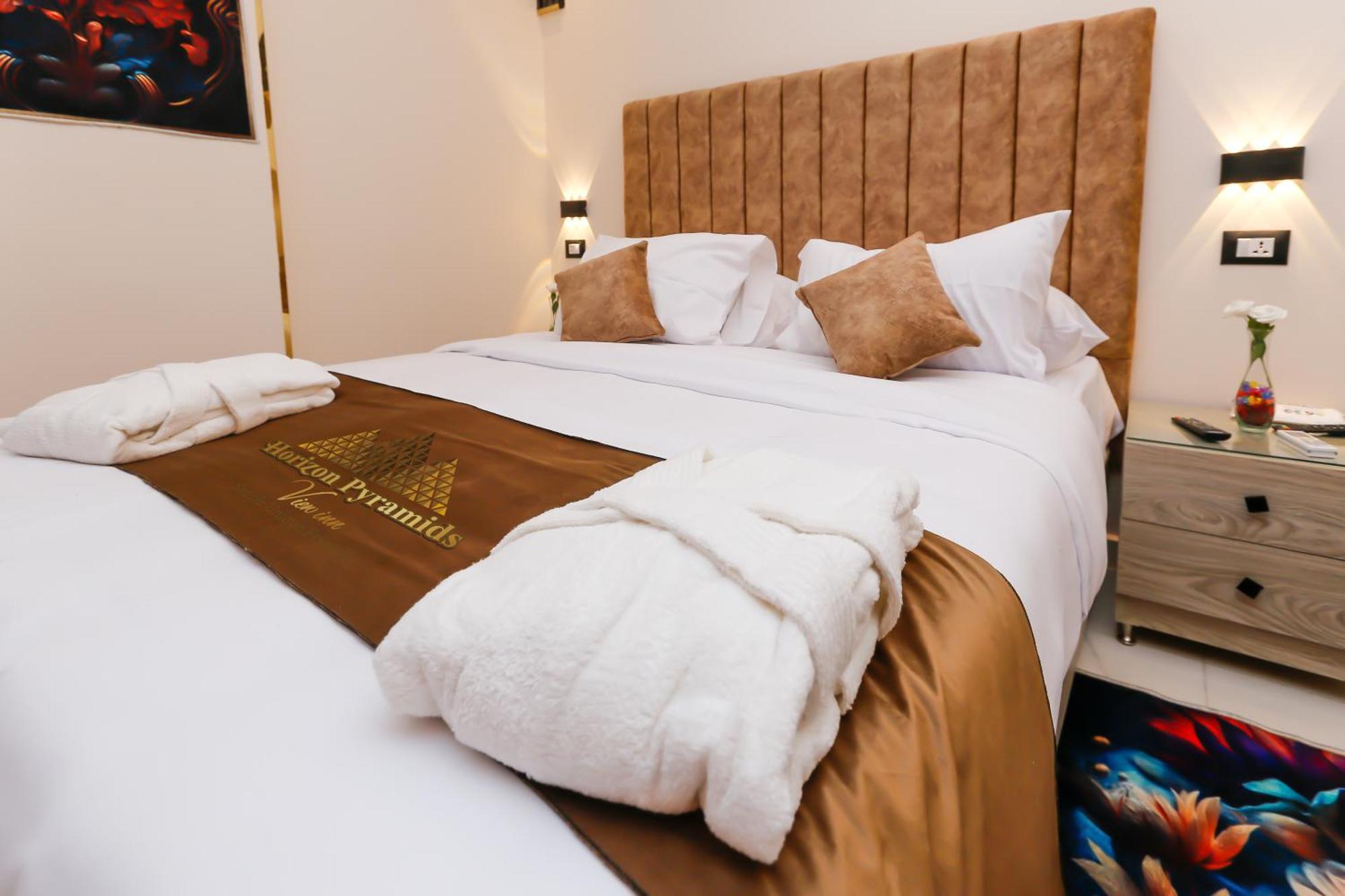 Horizon Pyramids View Inn Kafret el-Gabal Екстериор снимка